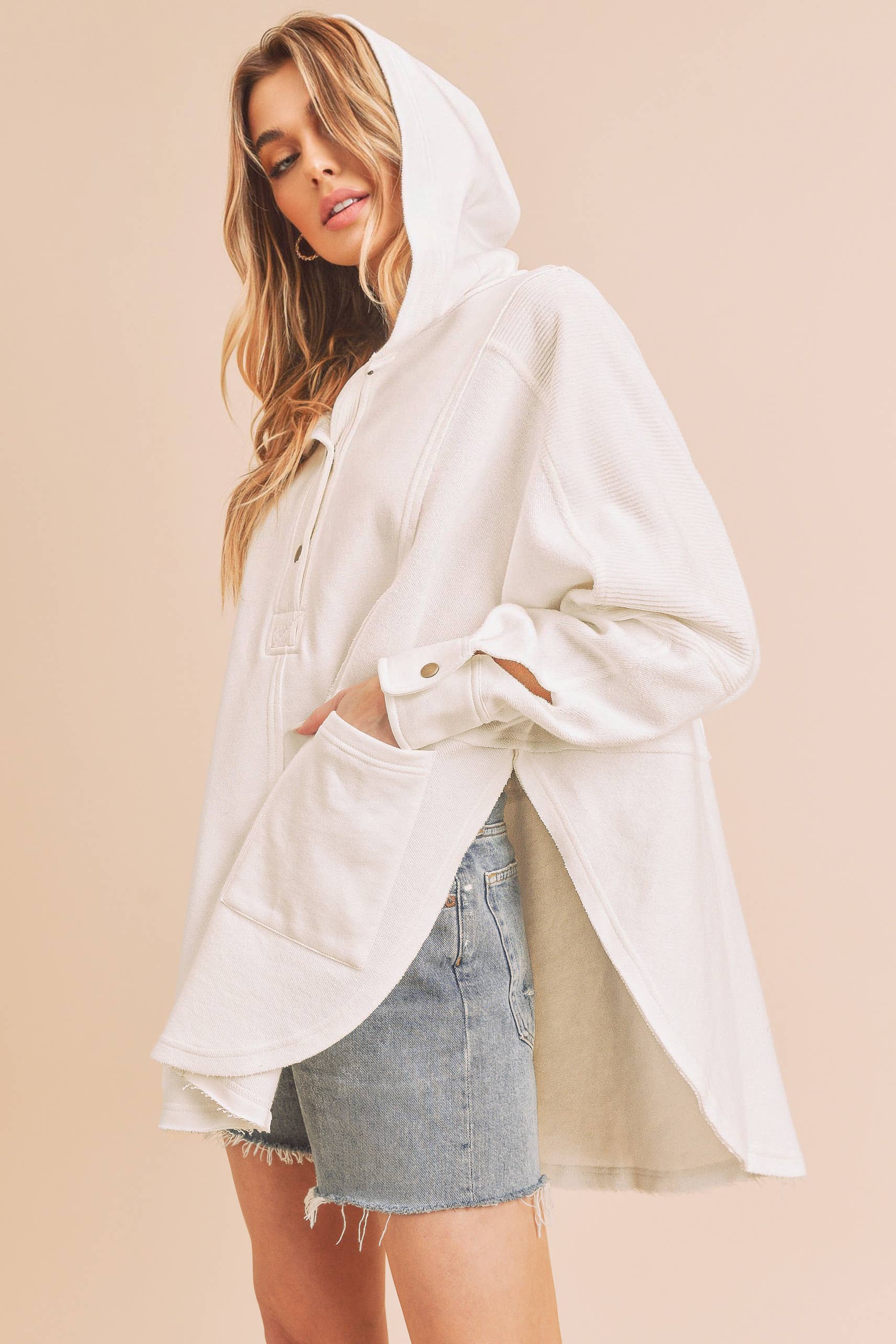 Dove Pullover: White