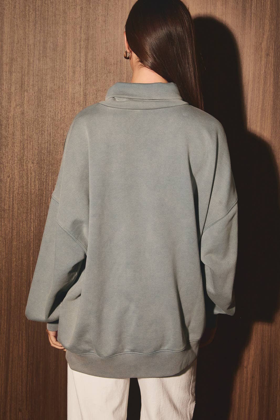 Saturday Reversible Mock Neck