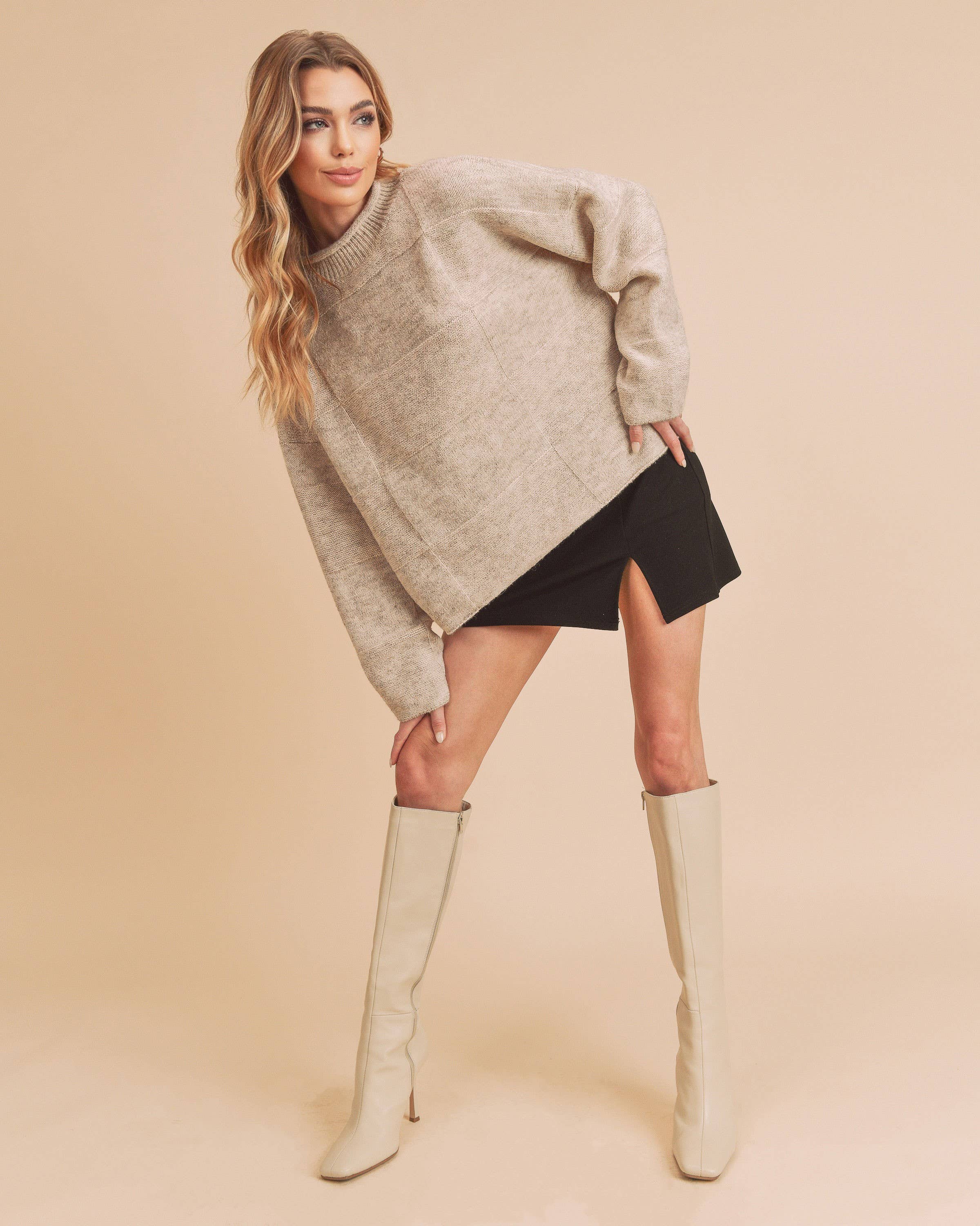 Ryleigh Sweater: Natural