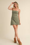 Sweetheart Dress Sage
