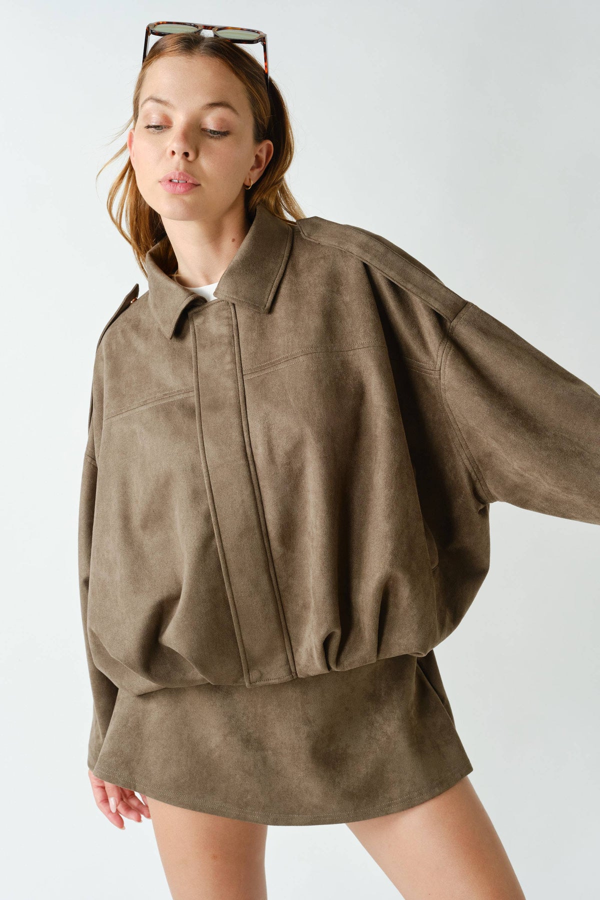 Mojave Suede Jacket Trufle