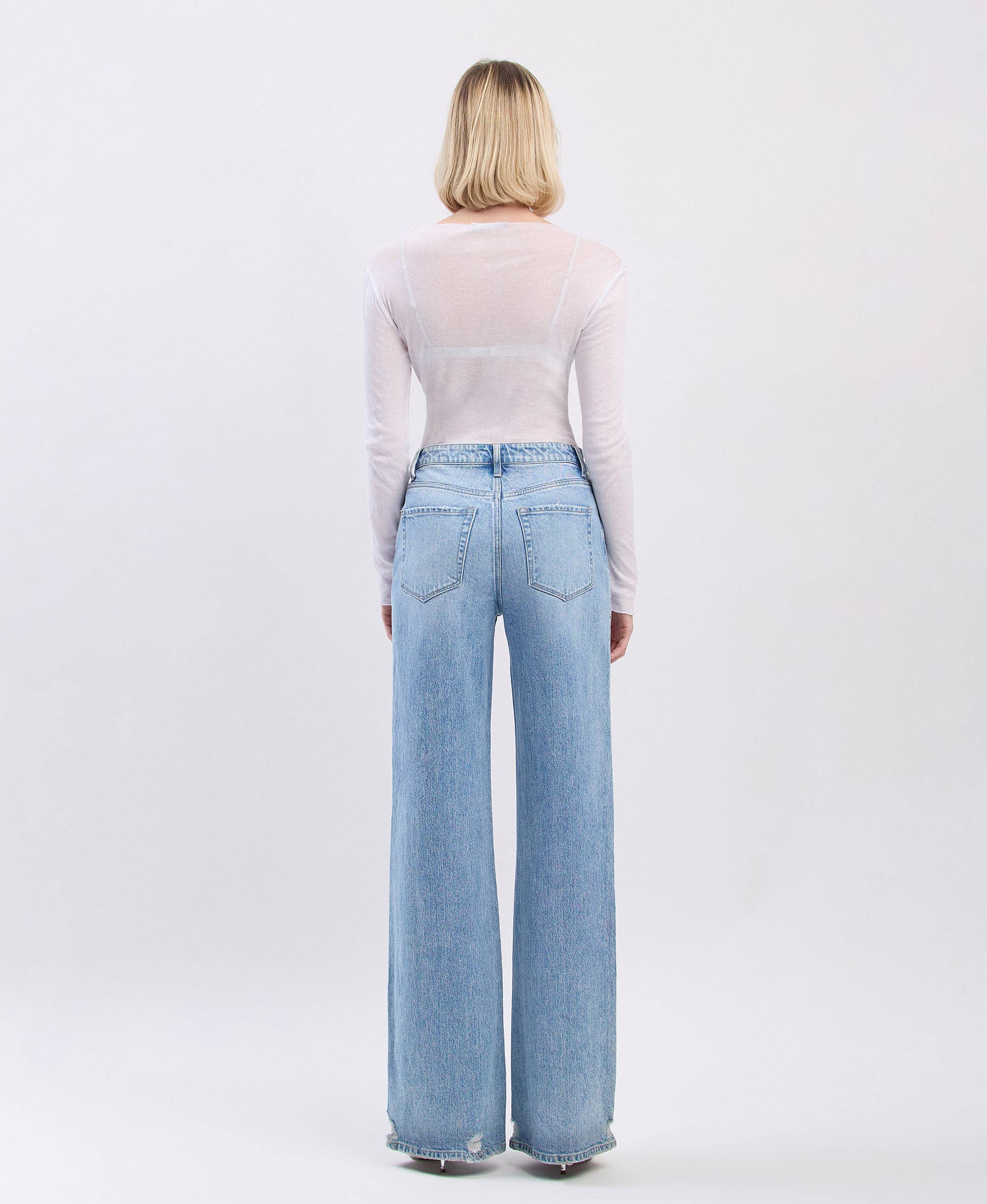 Super High Rise Baggy Jeans: