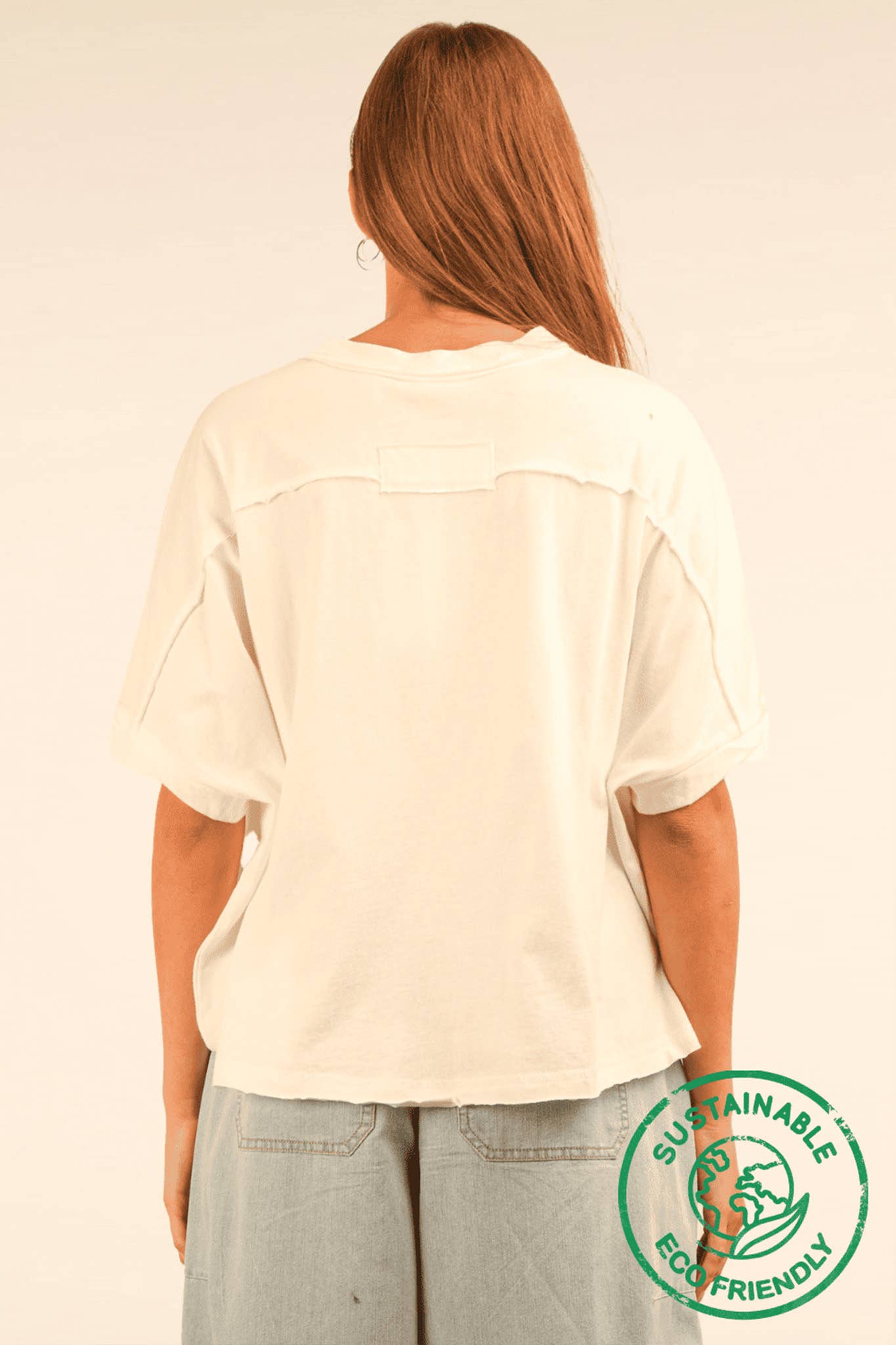 Comfy Knit Top: White
