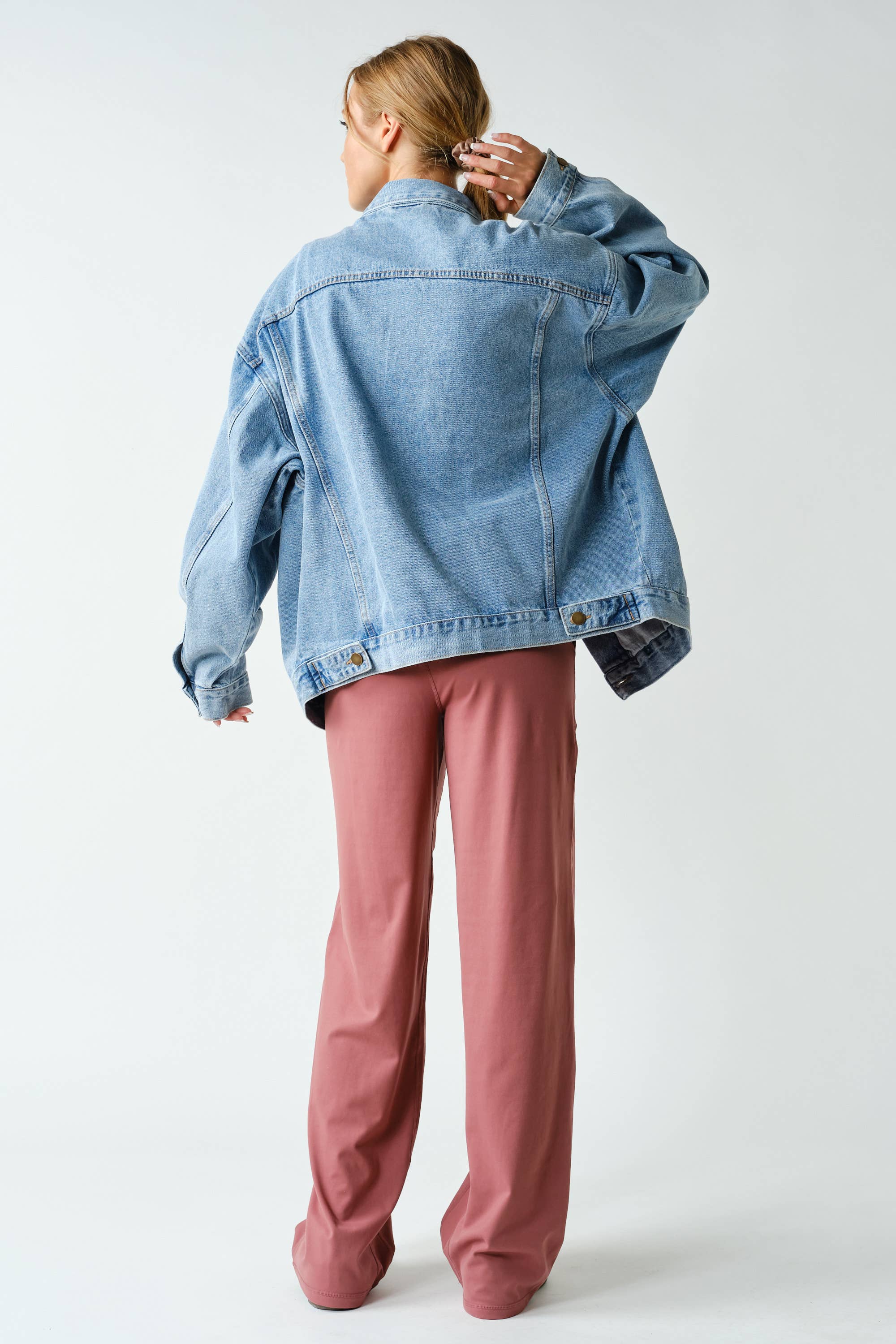 Boxy-Cut Denim Jacket: Md. Denim