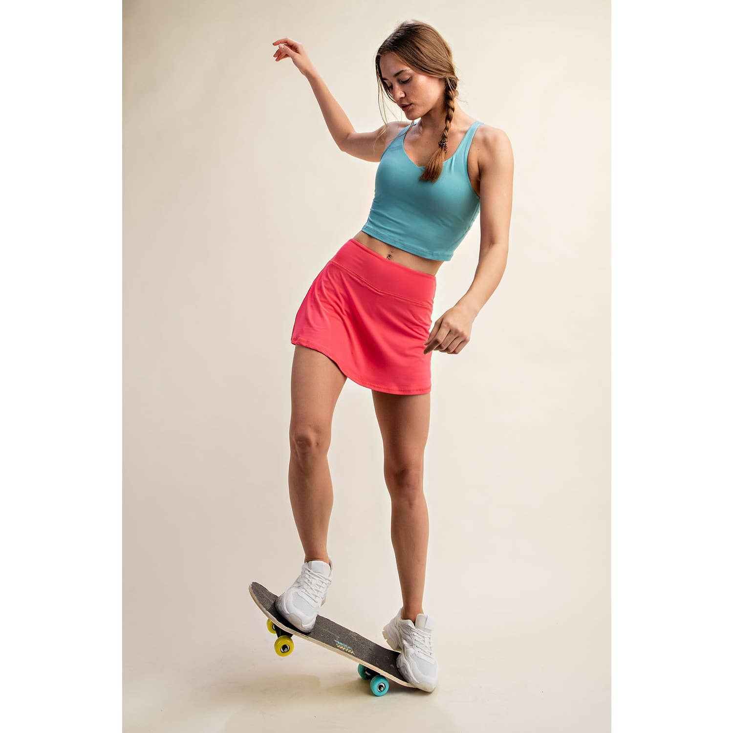 Butter Skort White Pearl