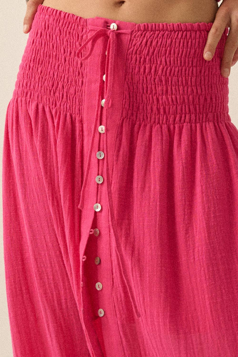 Cotton Gauze Set: Pink Peony