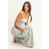 Tube Top Jumpsuit:TURQUOISE