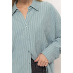 Stripe Oversized Shirt