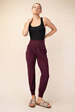 Butter Soft Joggers :White Pearl