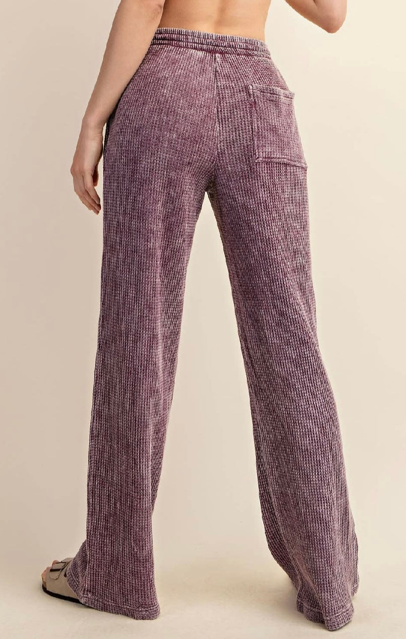 3 Piece Waffle Set: Wine