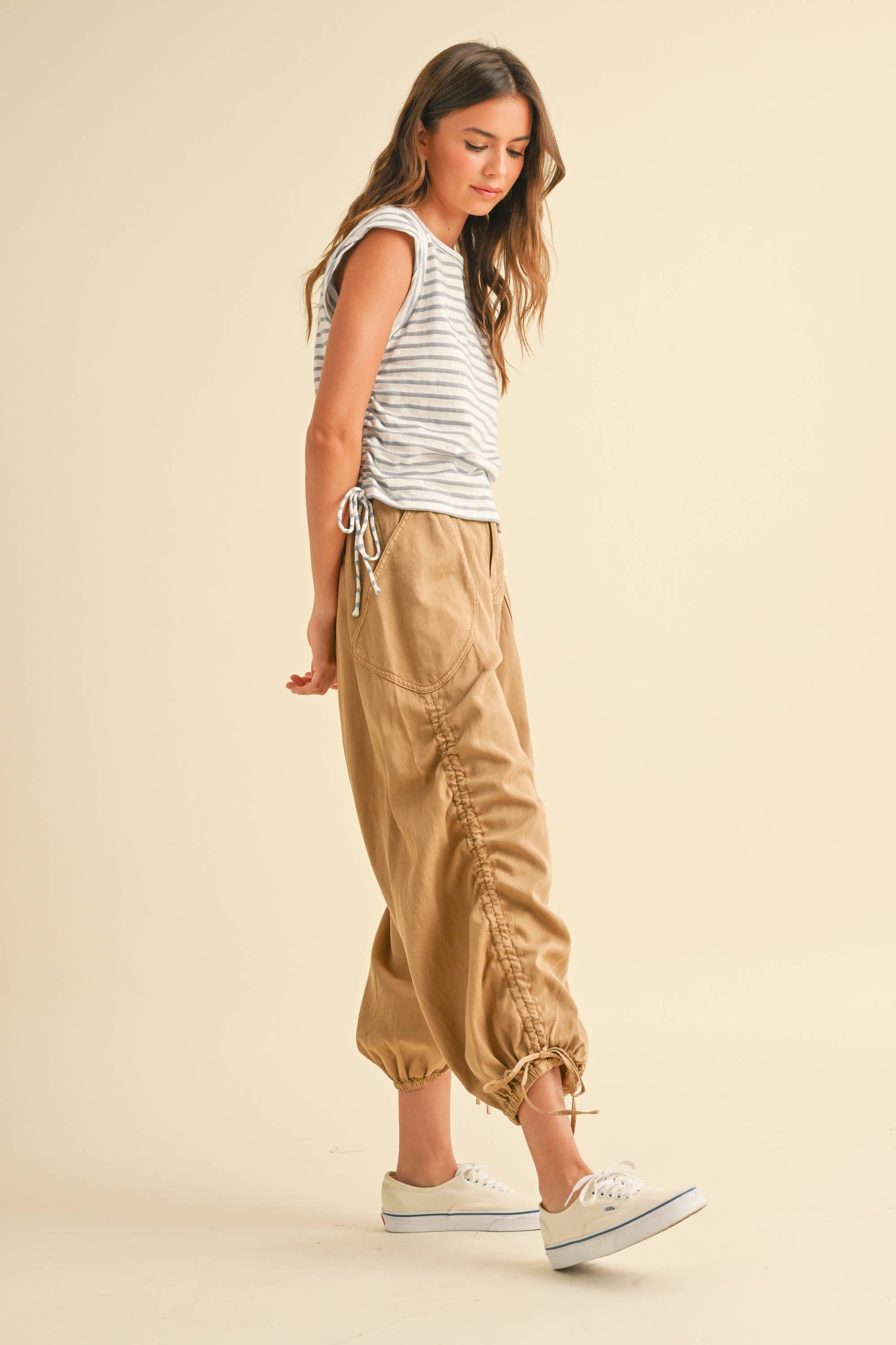 On The Bottom Camel Pants