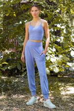 Butter Soft Joggers :White Pearl