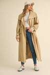 Oversized Belted Trench