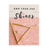 She Shines Triangle Hair Clip: Triangle