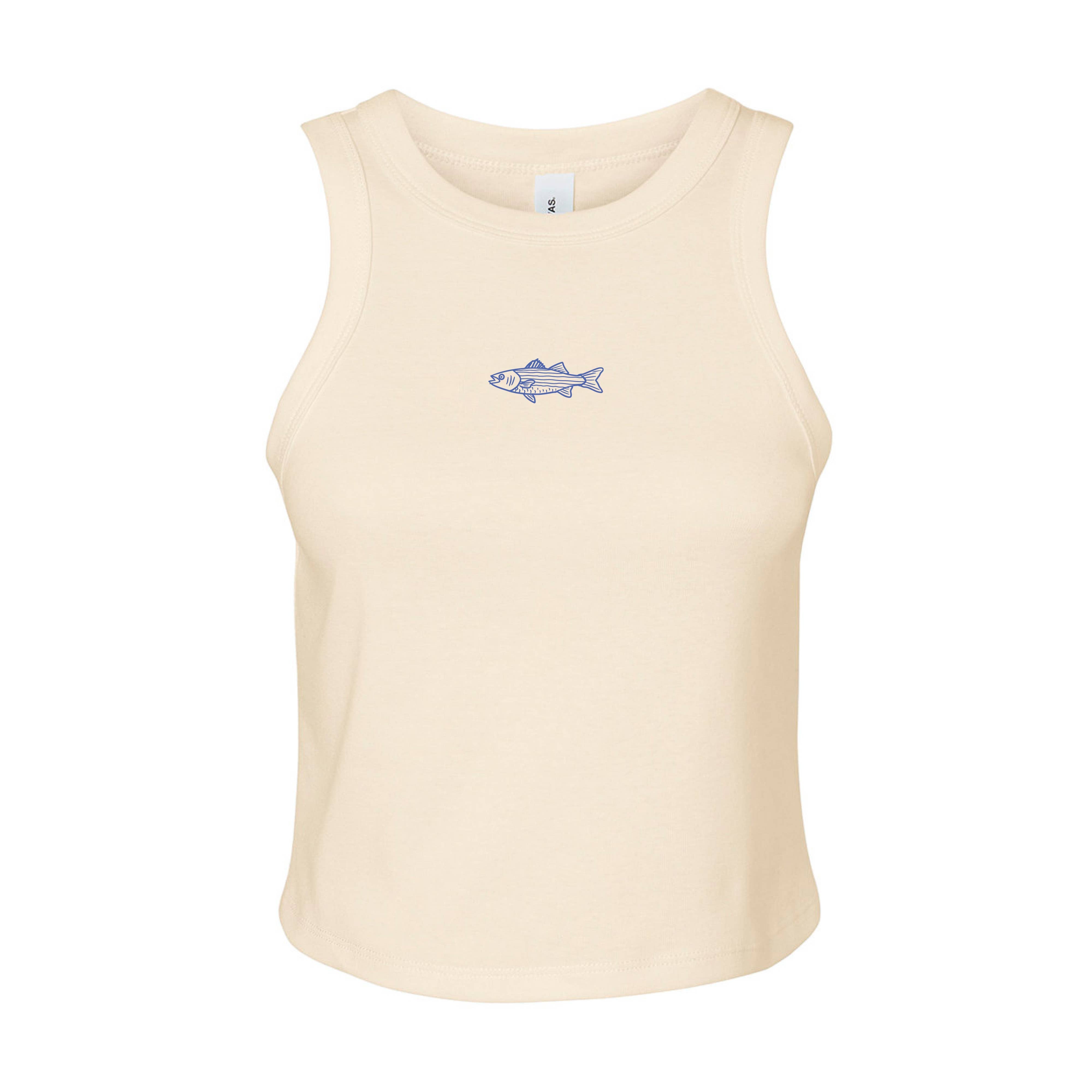 Freshwater Racer Tank:White