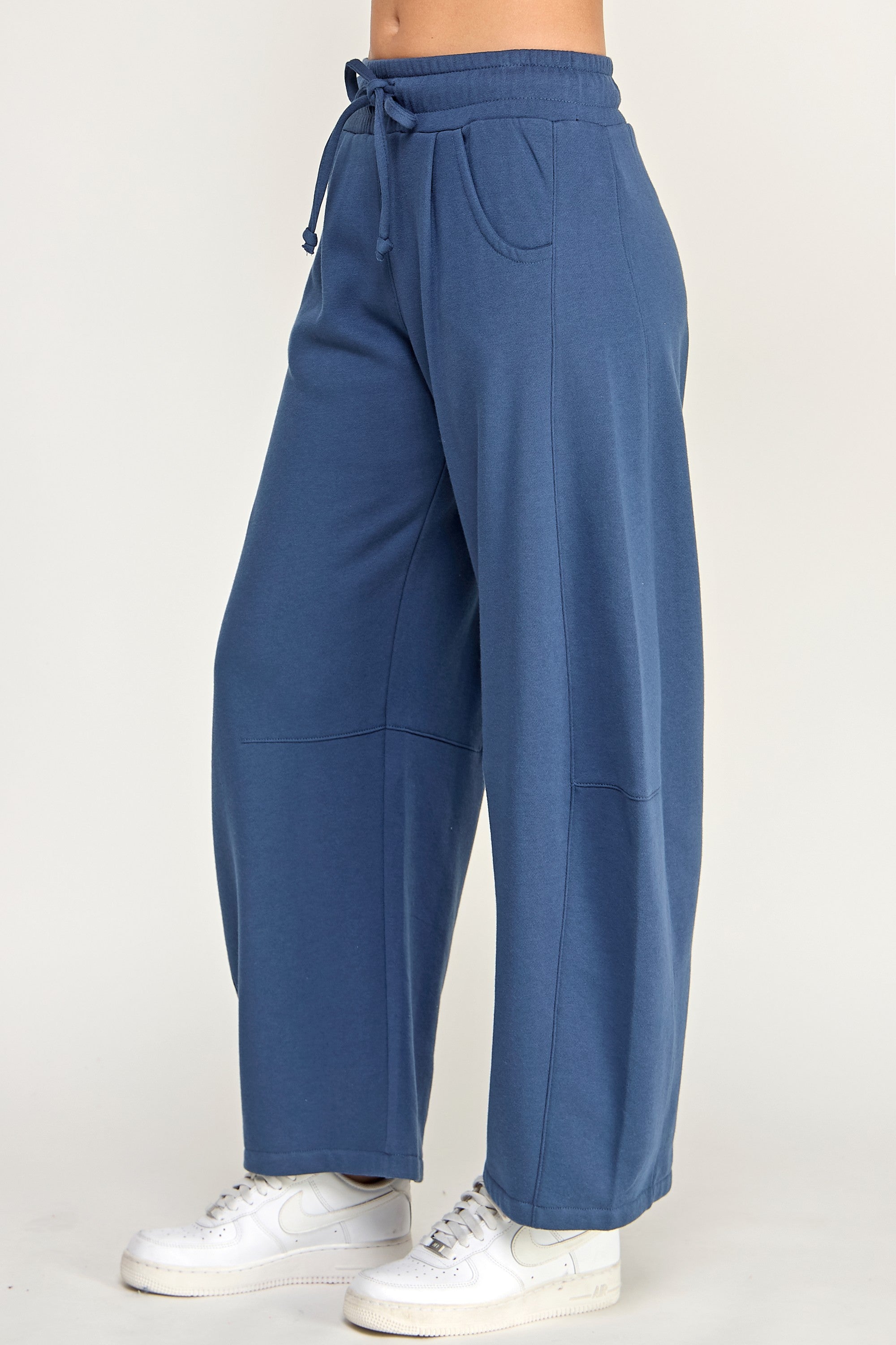Barrel Sweatpants: Indigo Blue