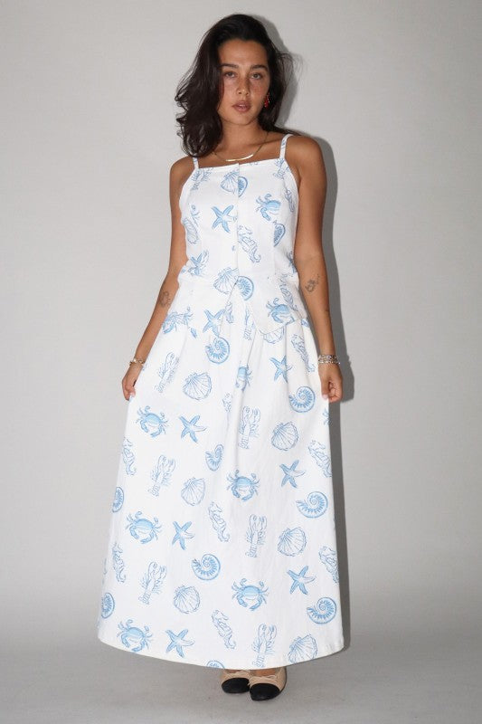 Sea Life Maxi Dress