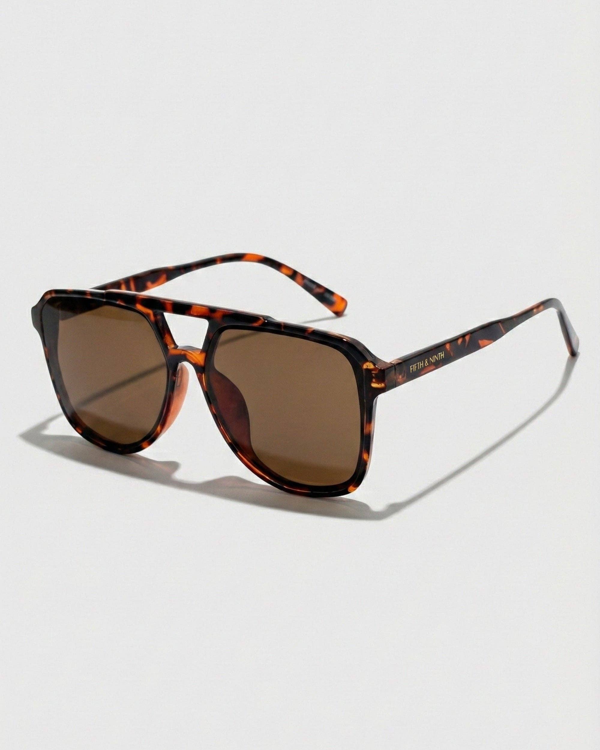 Lagos Sunglasses: Maroon