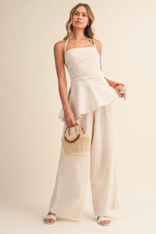 Pleated Asymmetric Set: Natural