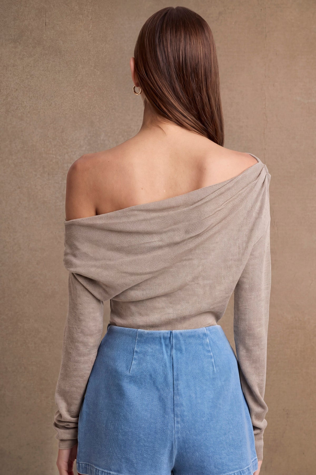 Asymmetrical Knit Top