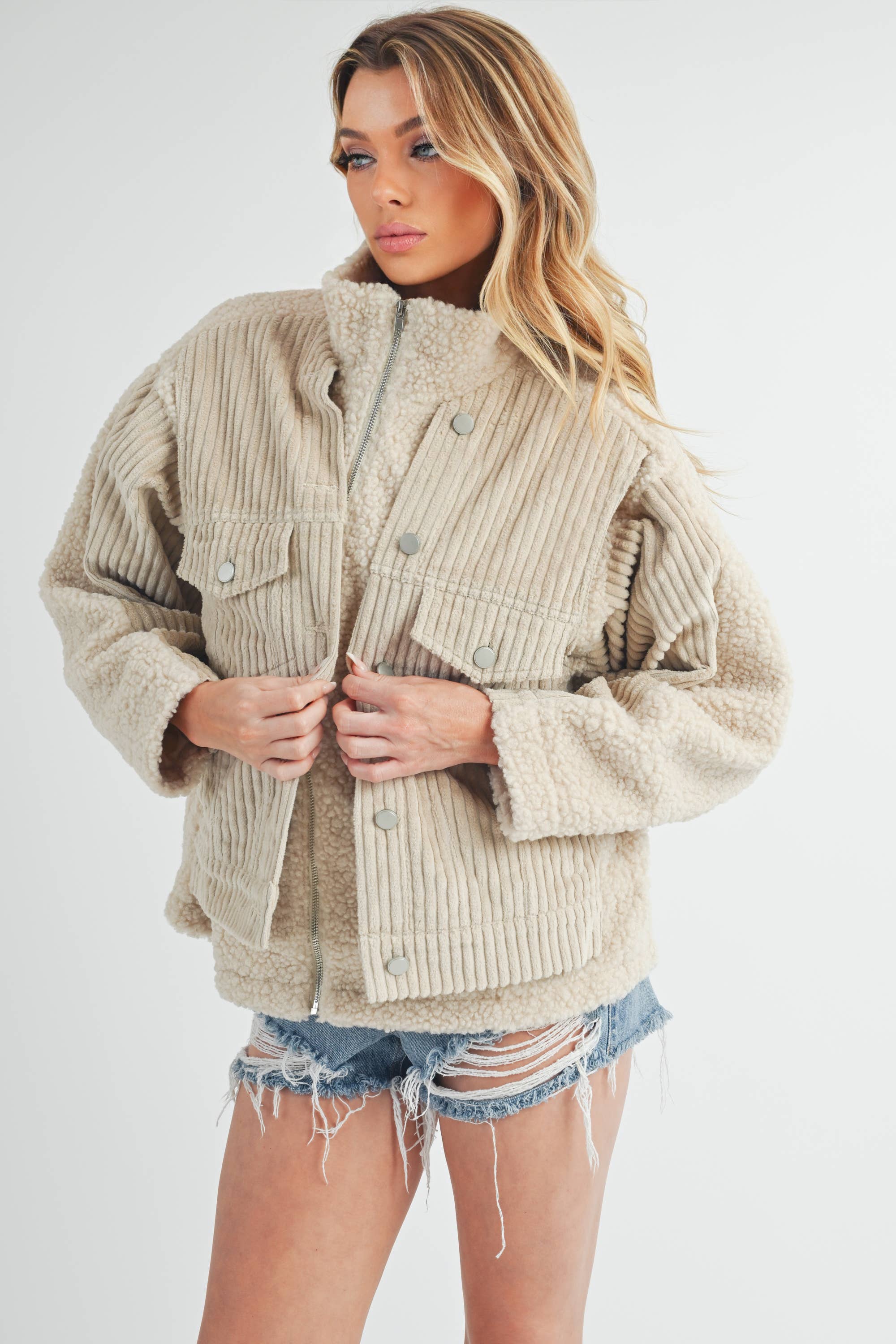 Doro Jacket: Sand