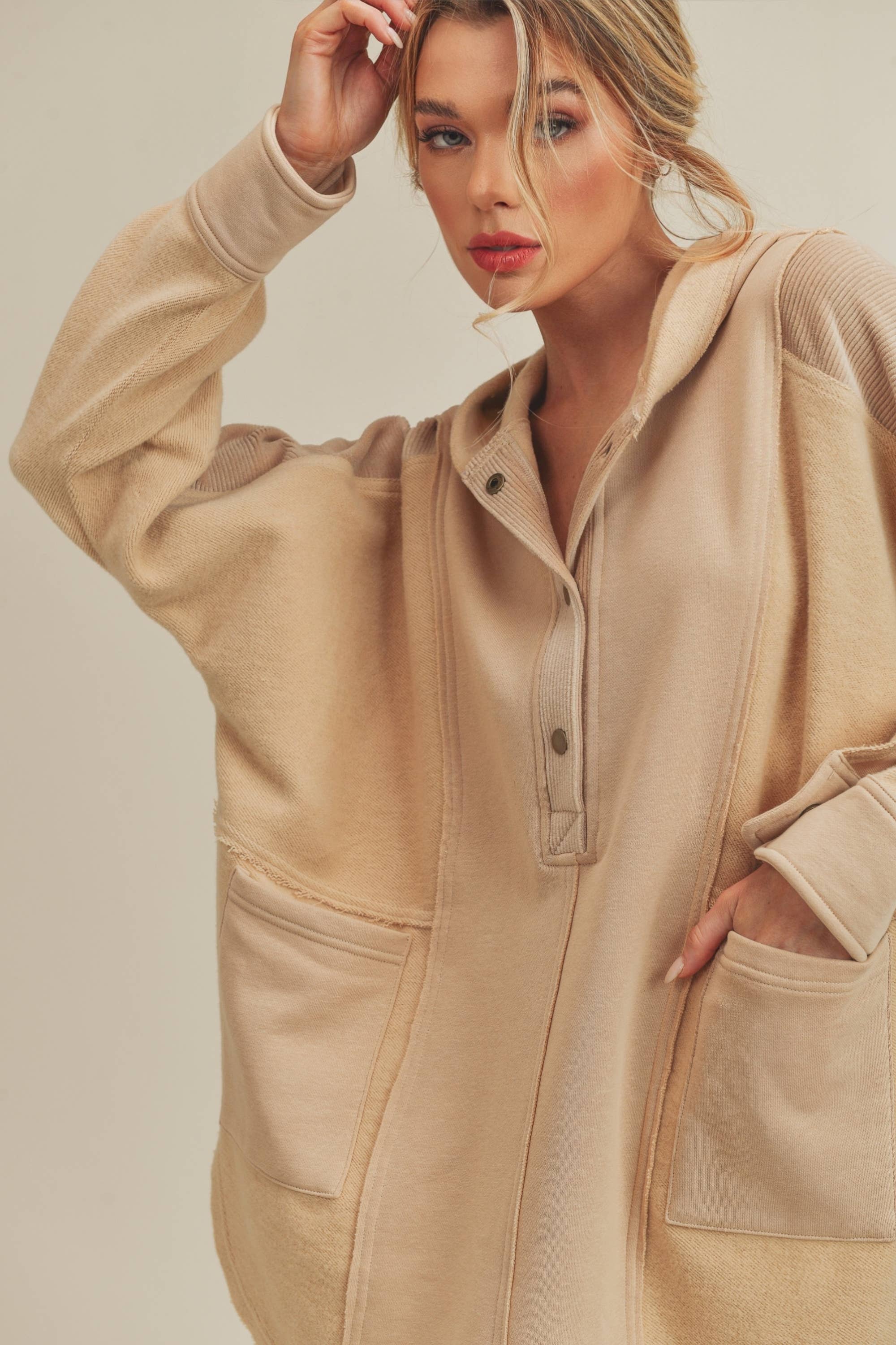 Dove Pullover: Oat