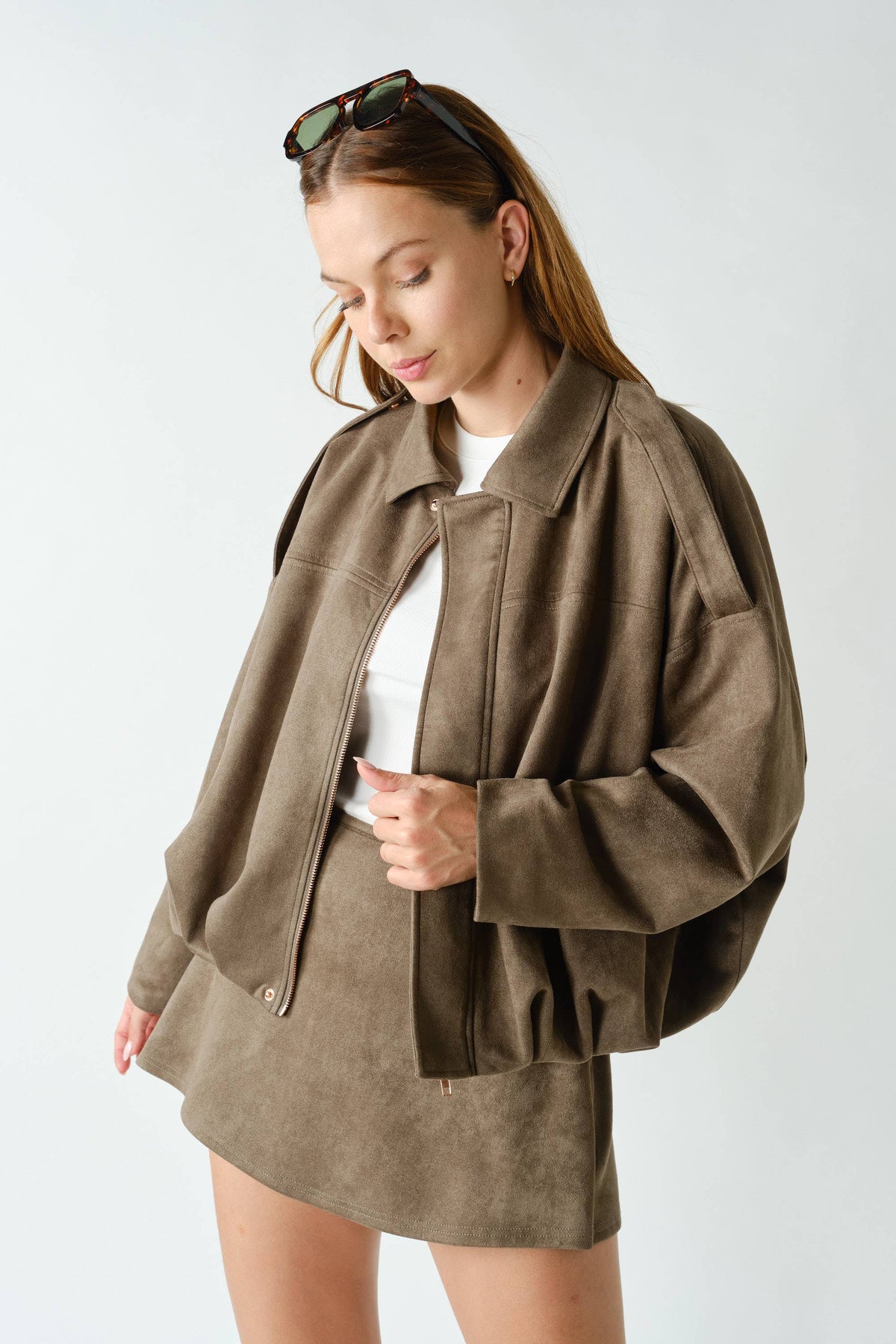 Mojave Suede Jacket Trufle