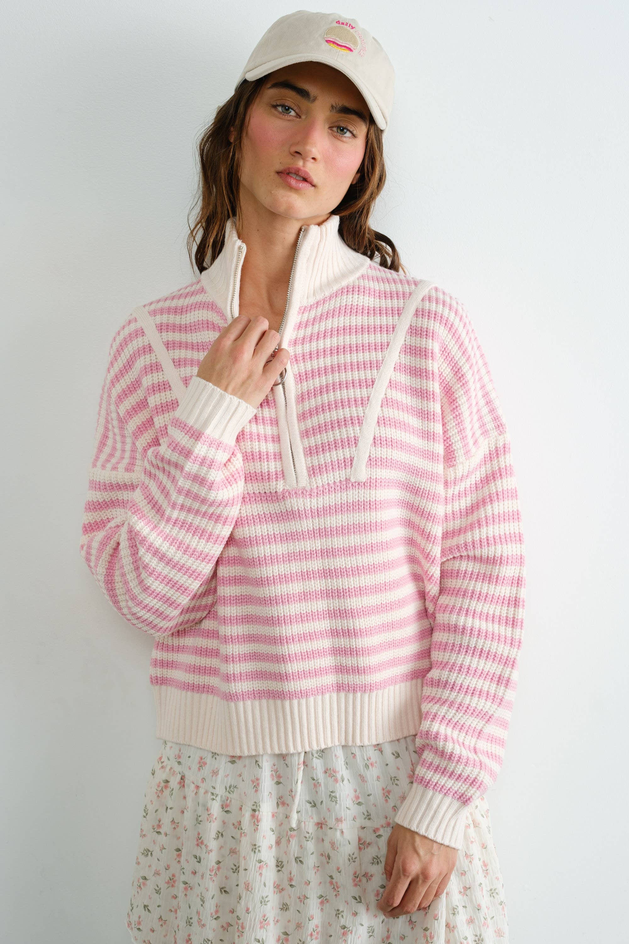 Californian Half-zip Sweater