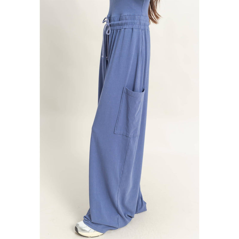 Tube Top Jumpsuit:BLACK