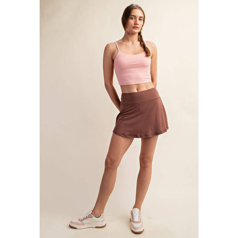Butter Skort White Pearl