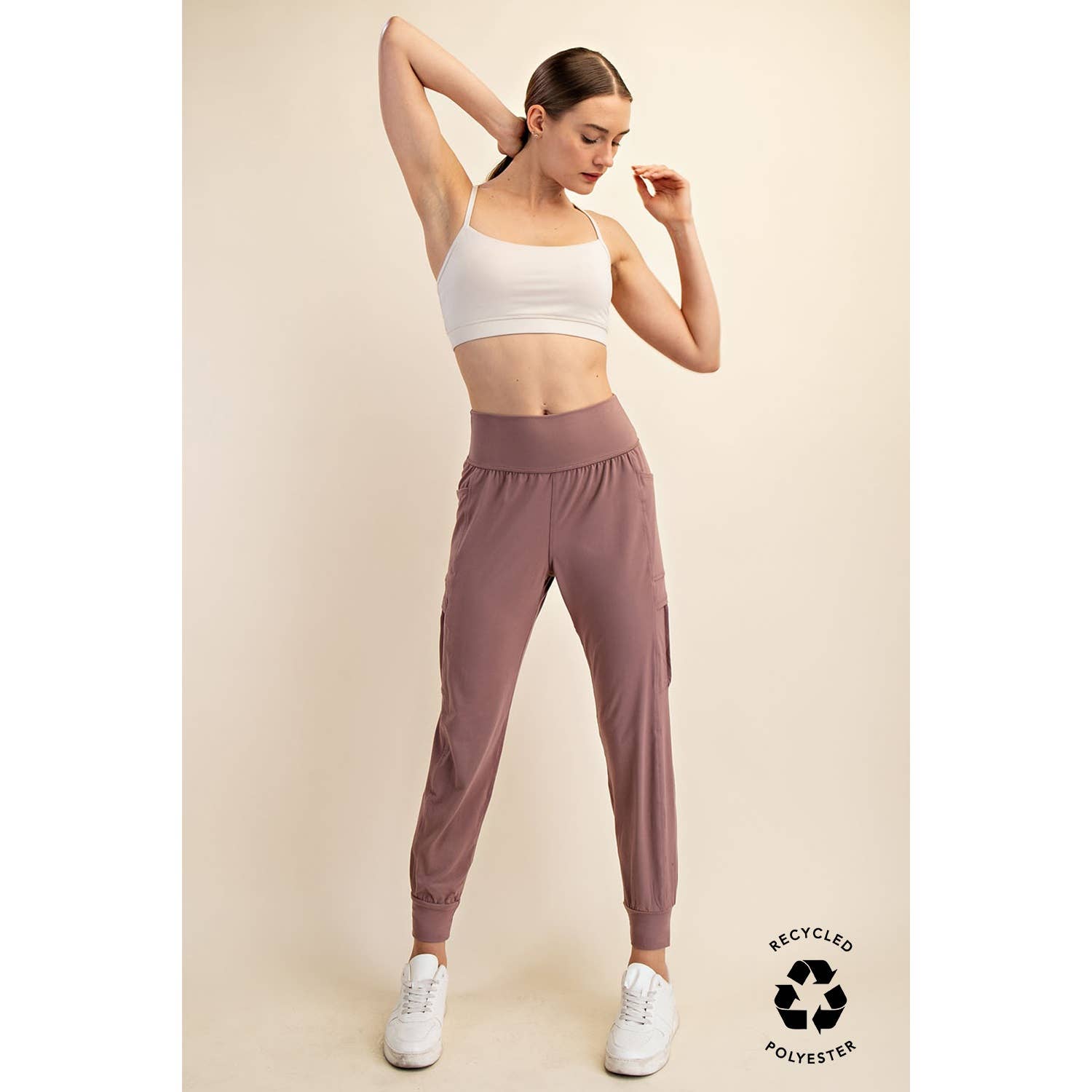 Butter Jogger W/Pockets: Clay Rose