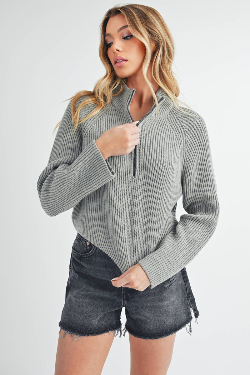 Debbie Half-Zip Sweater