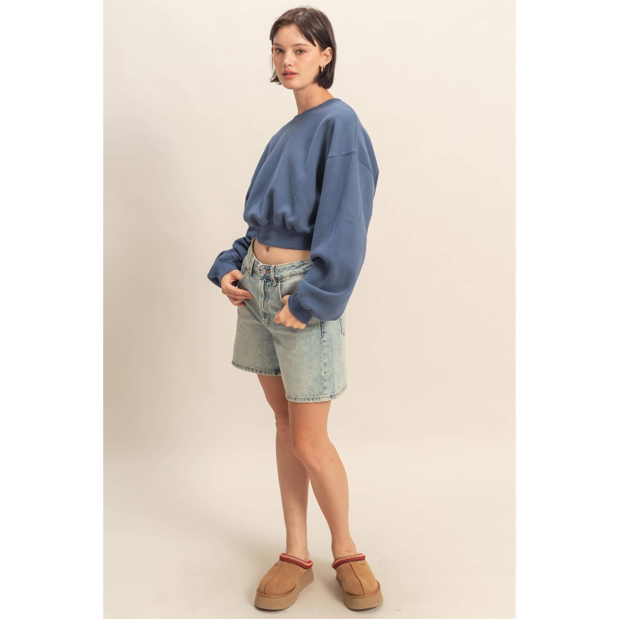 Everyday Sweatshirt: Dusty Navy