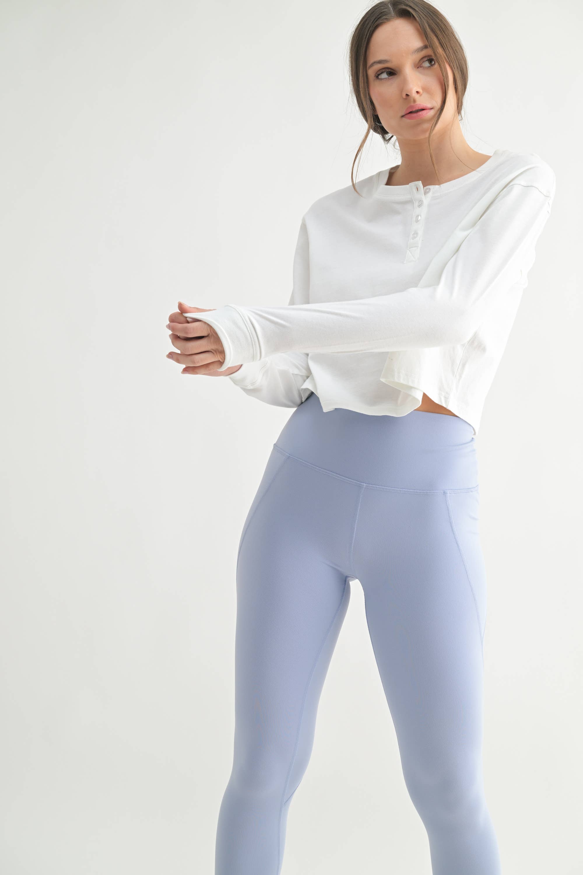 Organic Cotton Henley:W: