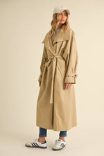 Oversized Belted Trench