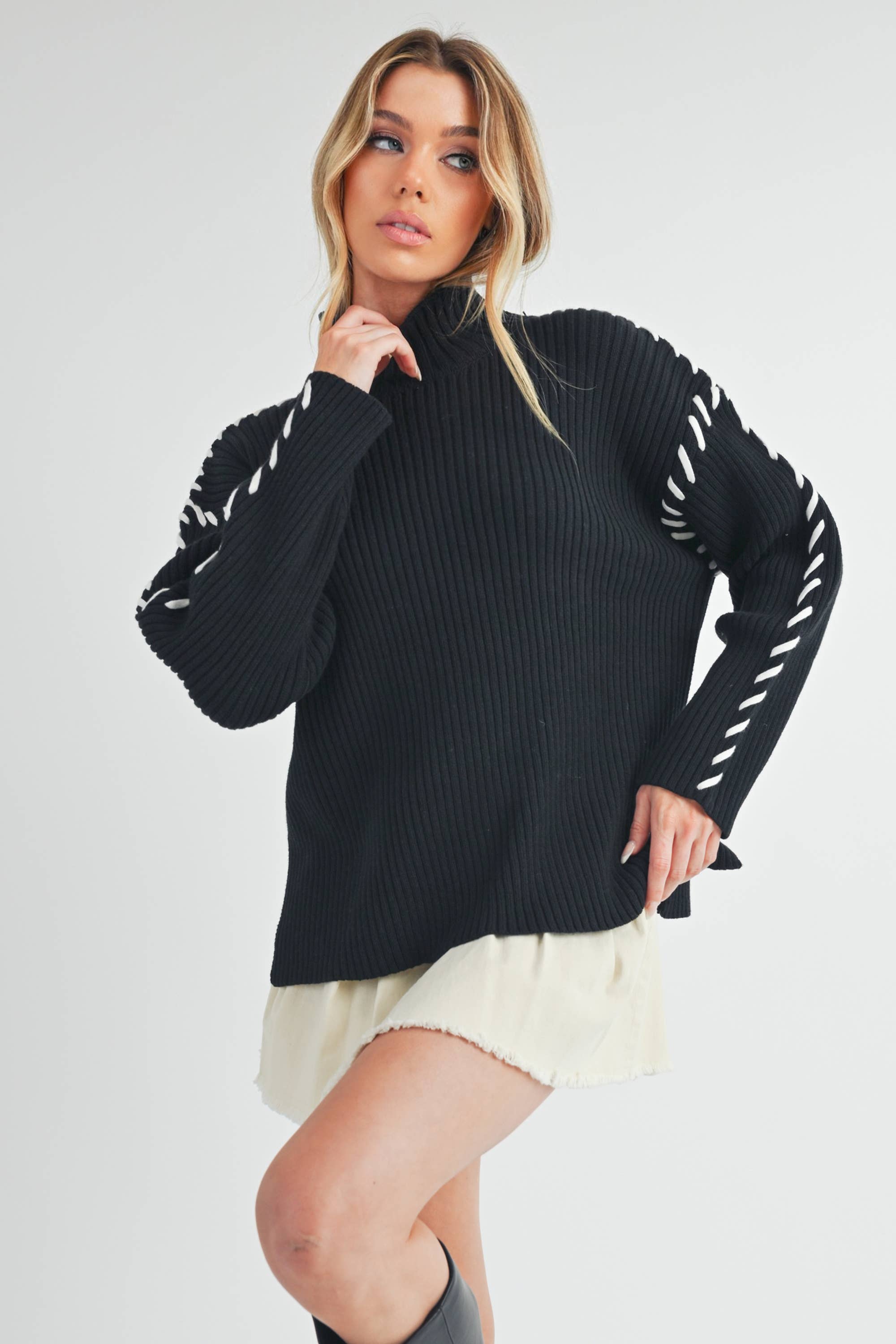 Georgina Sweater: Black