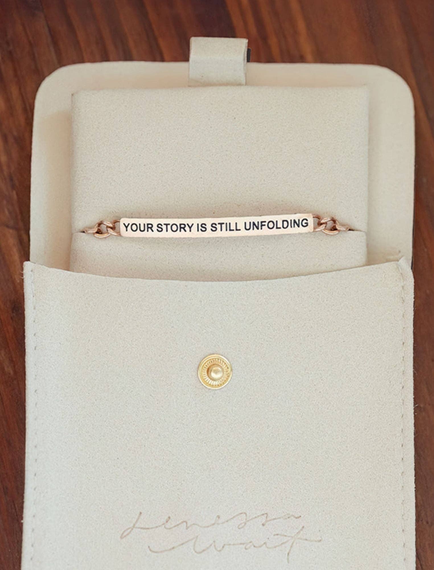 Your Story Is Still Unfolding Bracelet