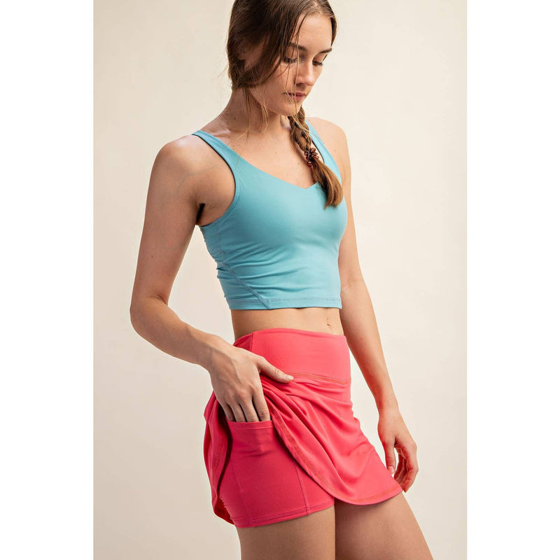 Butter Skort White Pearl