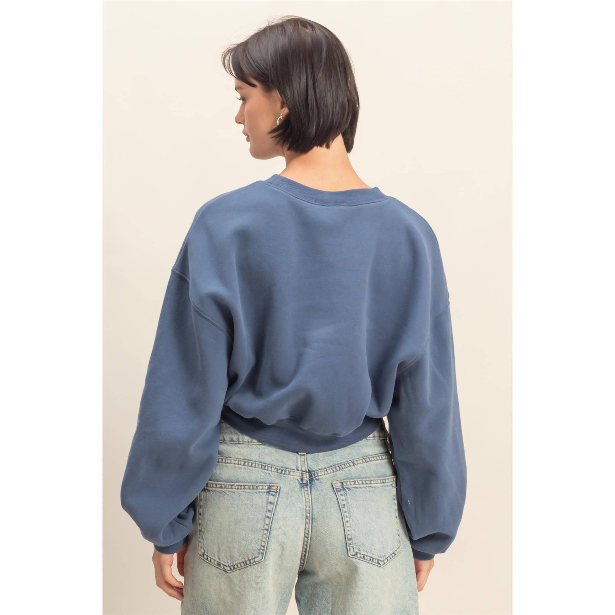 Everyday Sweatshirt: Dusty Navy