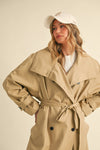 Oversized Belted Trench