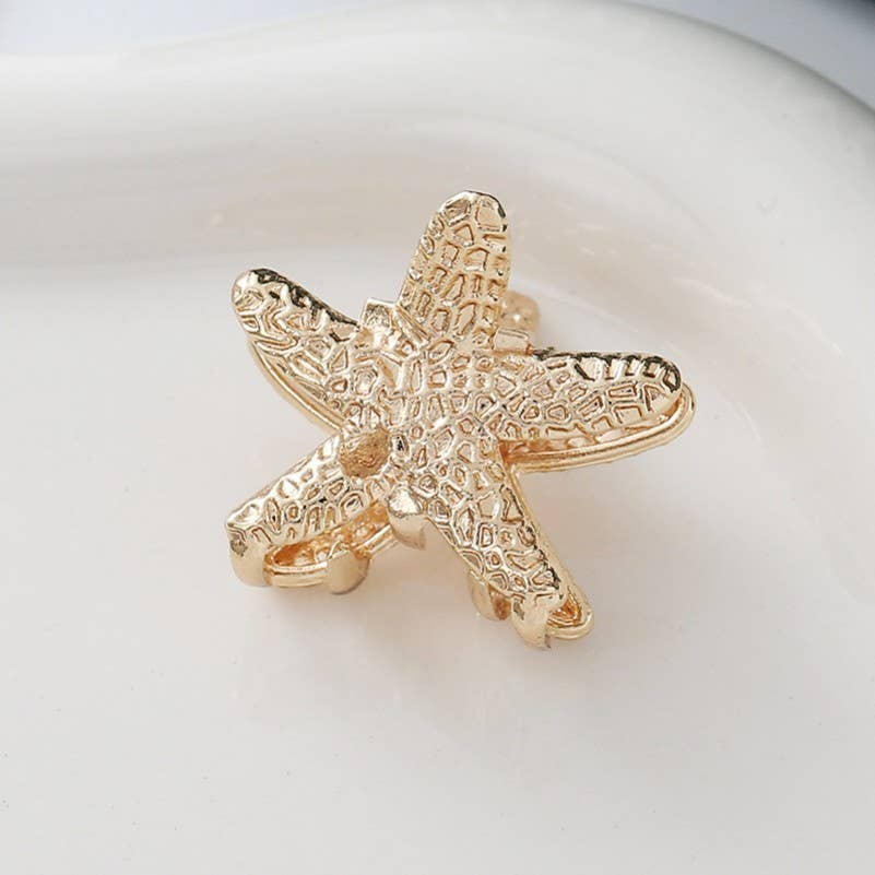 Nautical Mini Claw Clip Set: