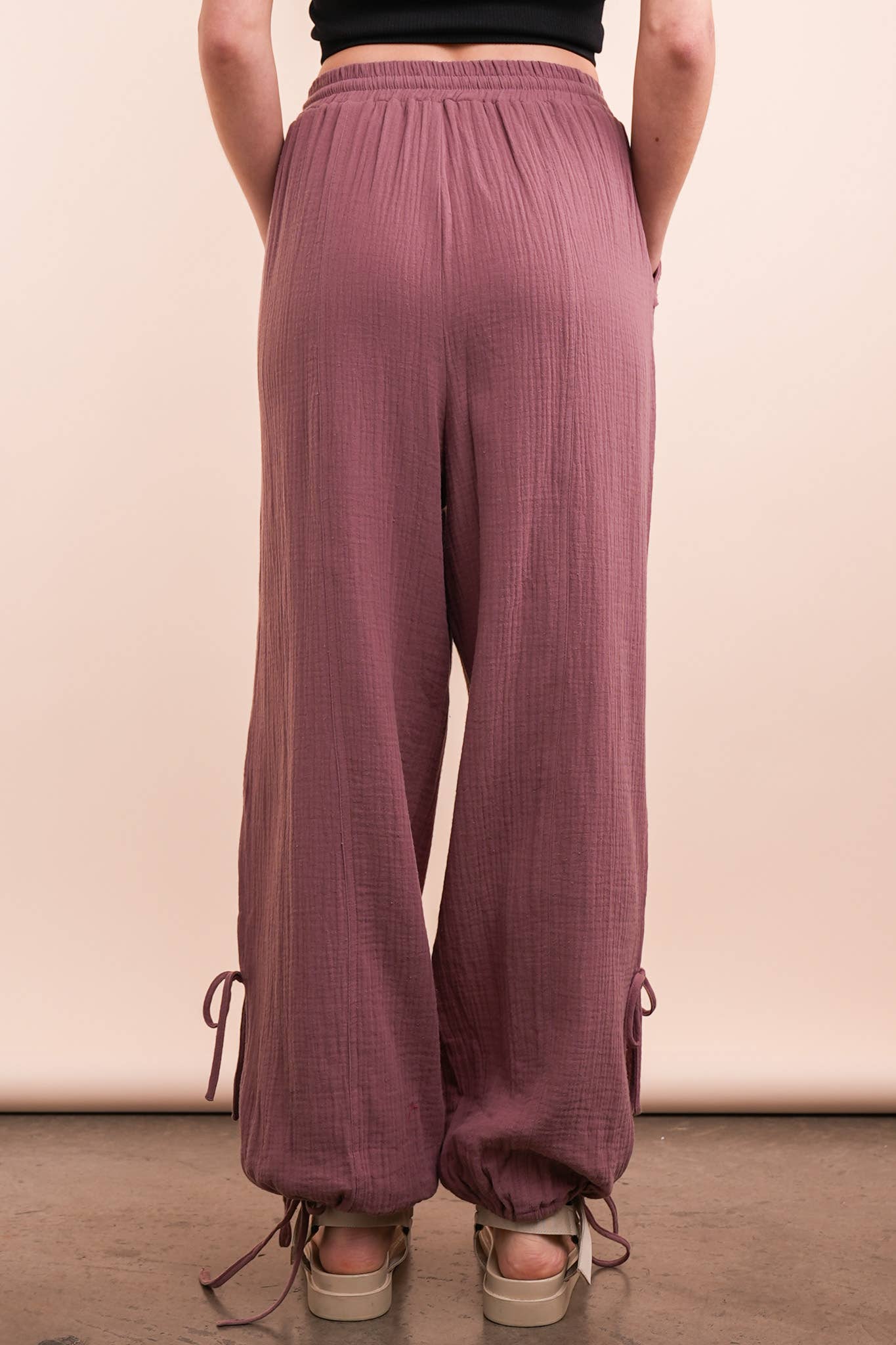Harem Pants: Mauve