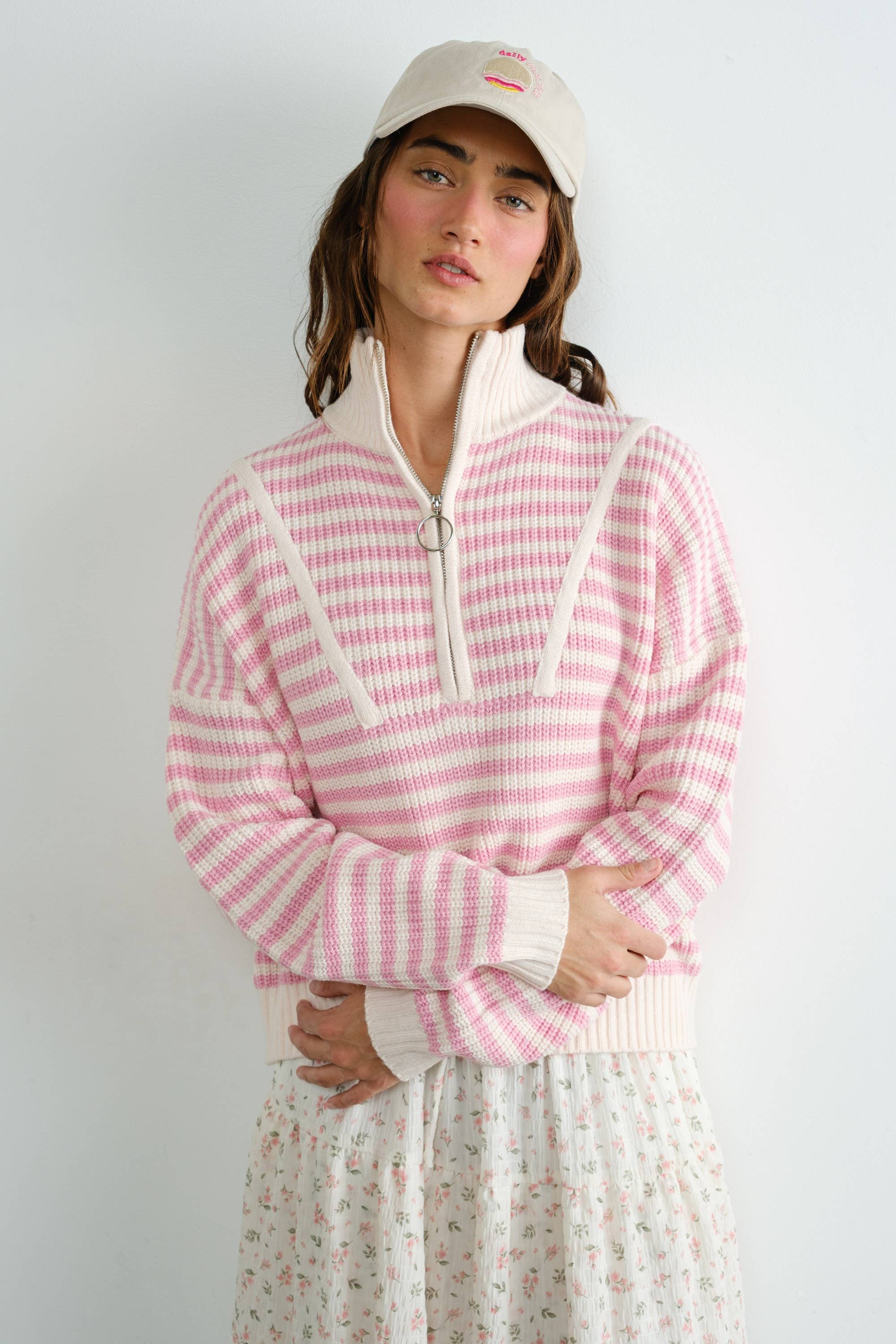 Californian Half-zip Sweater