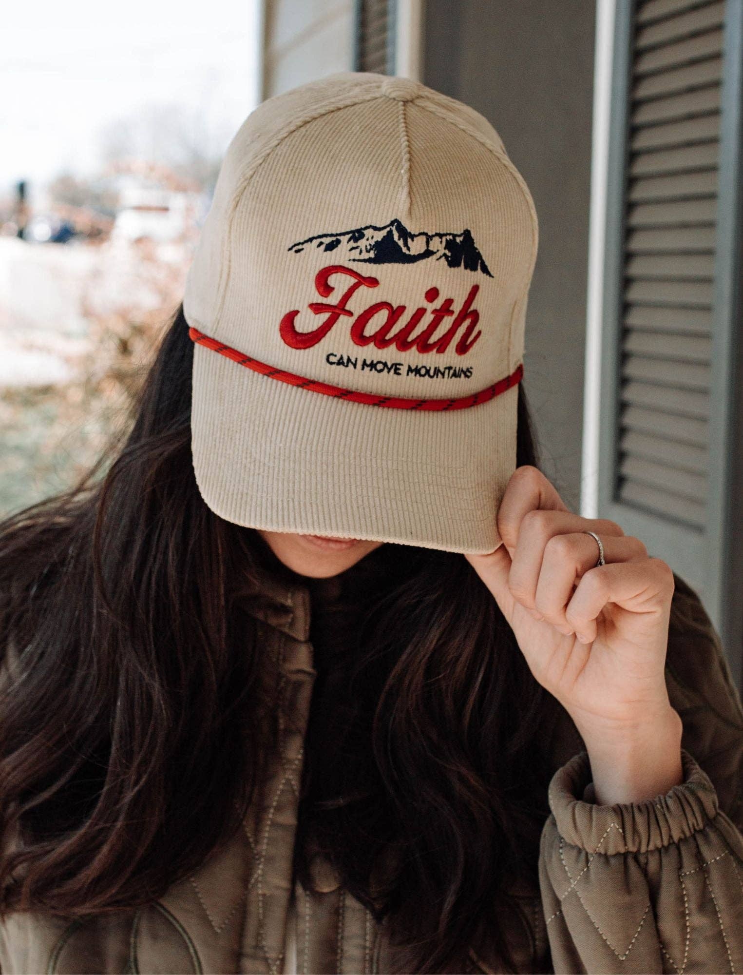 Faith Can Move Mountians Hat
