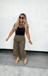 CHEETAH BARREL JEANS