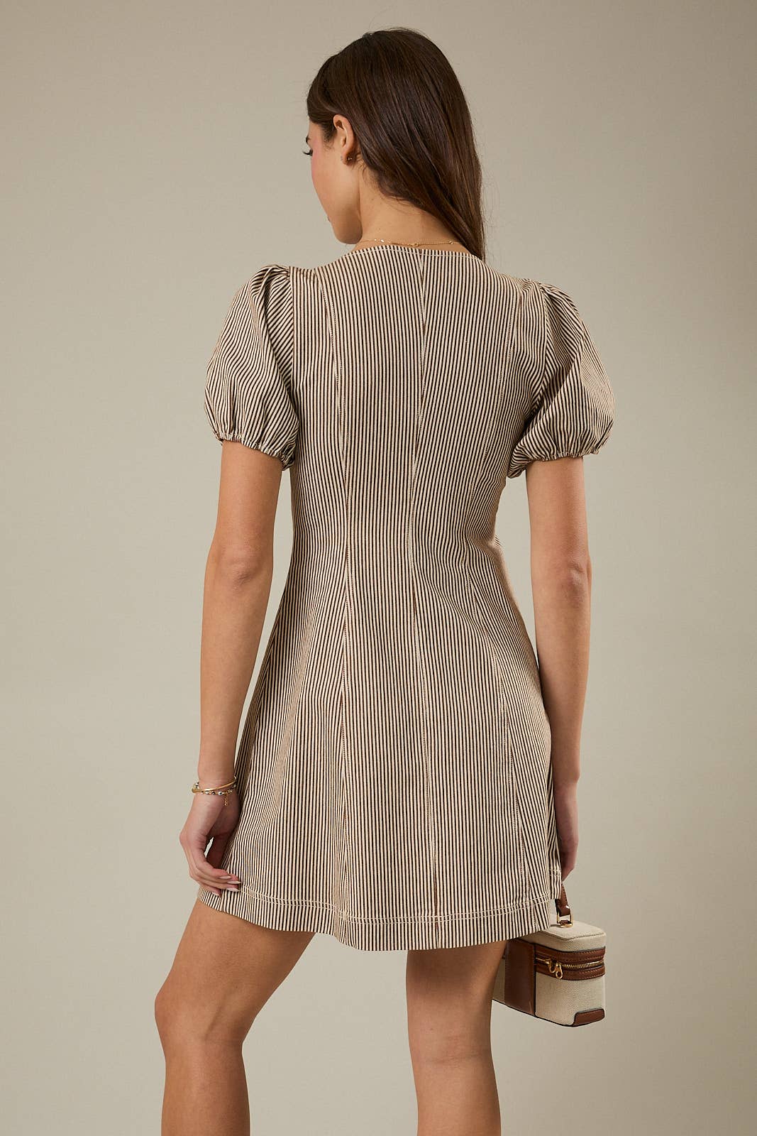 Pia Zip Front Dress