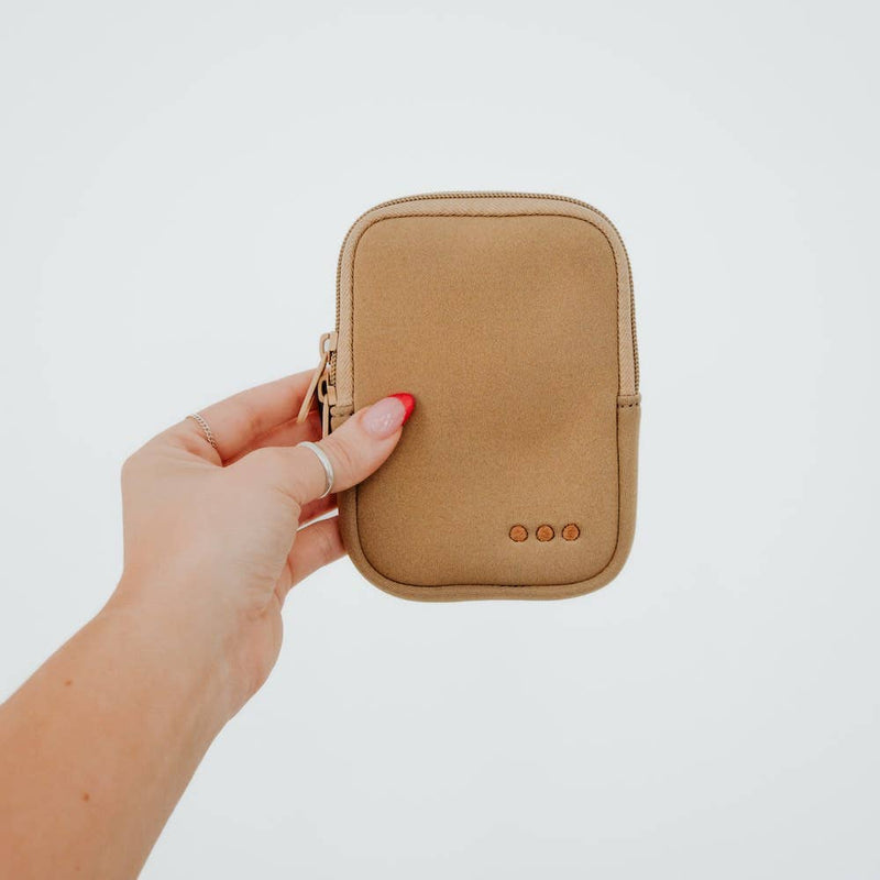 On The Move Pouch: Tan