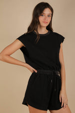 Washed Knit Romper