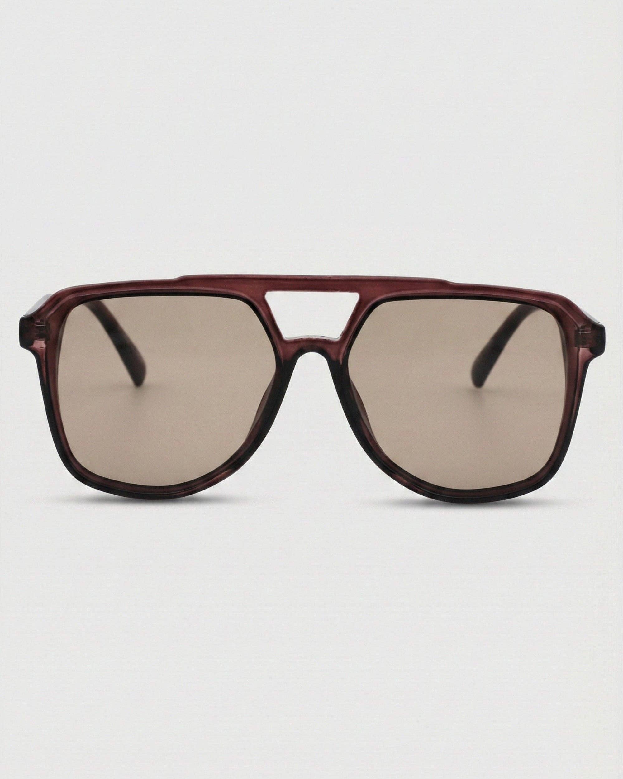 Lagos Sunglasses: Maroon