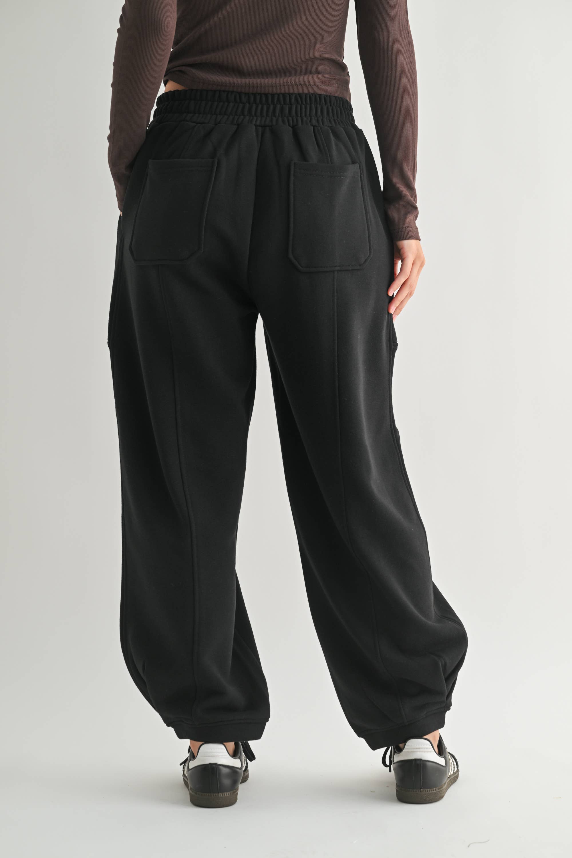 Dune Drift Jogger: Black